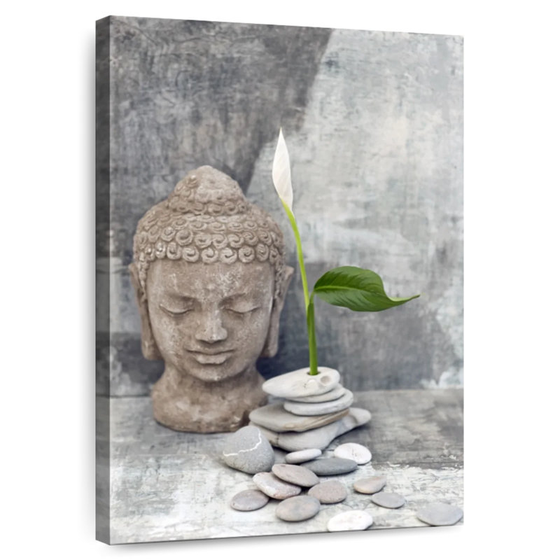 Kerrick Zen Buddha Head, 51" H x 34" W