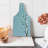 Ambesonne Snowy Trees Tempered Glass Cutting Board Snowflakes on Branches Blue Grey Dark Cocoa
