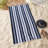 Maui Striped Cotton Oversized Reversible Beach Towel