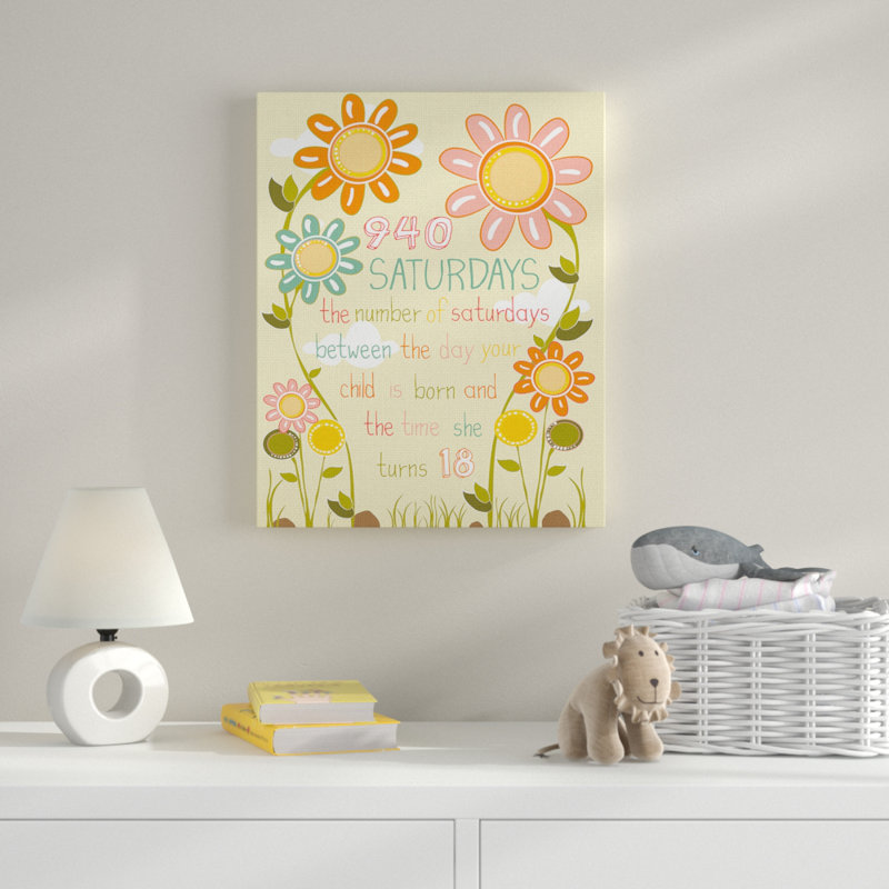Impression sur toile Gupton 940 Saturays, 16 po x 20 po