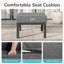 Ensemble de 2 repose-pieds d'extérieur pour patio-84001097