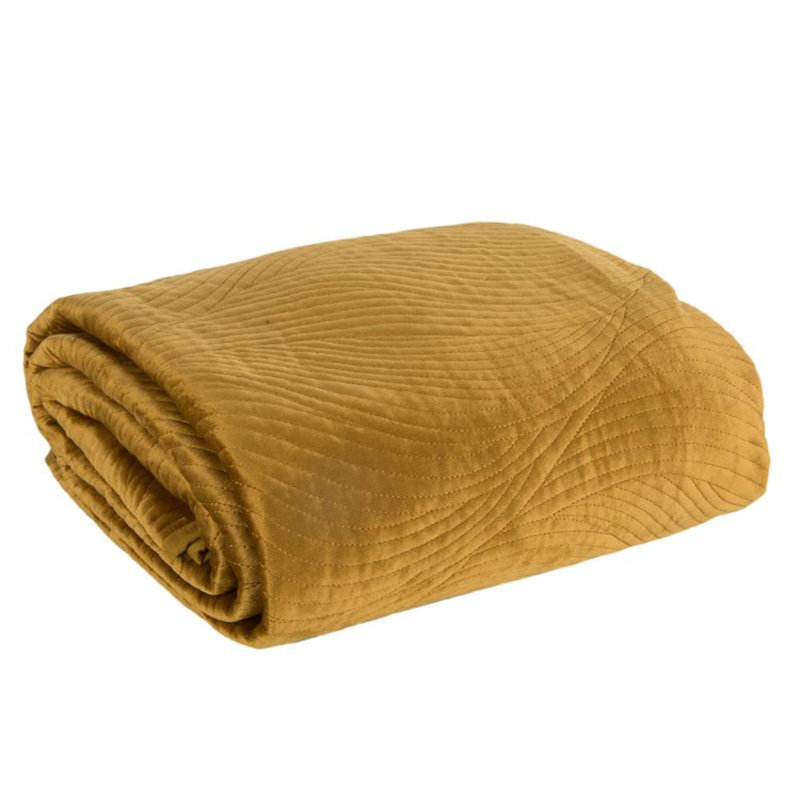 Rendon No Pattern Bedspread with Pillowcases