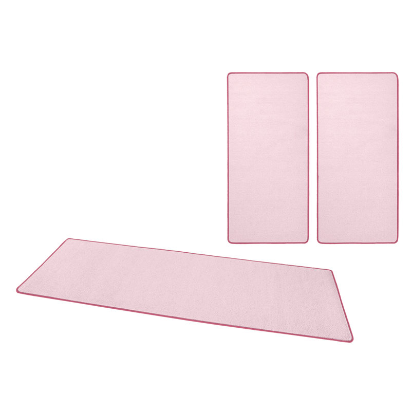 Fancy Light Pink Rug