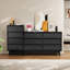Vintage-Styled Double Dresser With Abundant Storage And Stable Construction