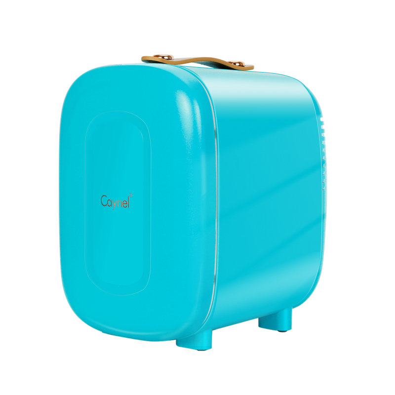 Mini réfrigérateur portatif à 5 boîtes Caynel, Bleu