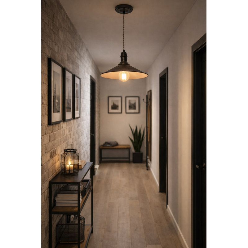 Sanostee Antique Brown Industrial Style 1 - Light Pendant
