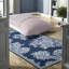 Ensemble de literie en polyester mauve, motif floral pour chambre à coucher moderne