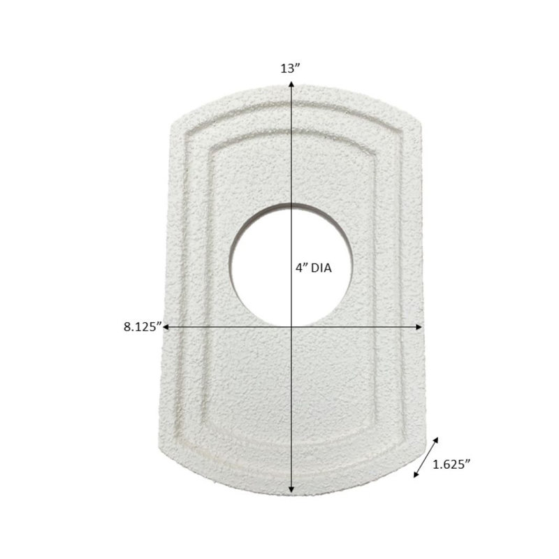 Recessed Light Mounting Block Small, 13" H x 8.13" W x 1.63" D