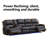 Vardie Faux Leather Power Reclining Sectional-100537850