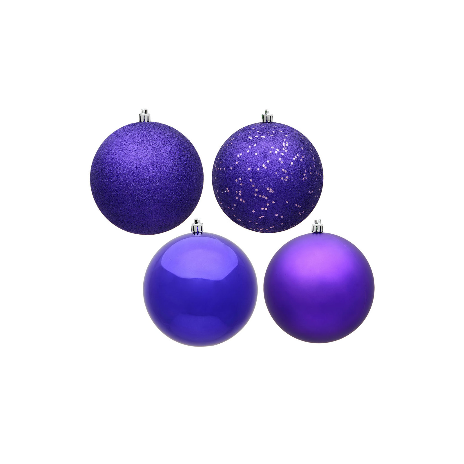Holiday Décor Ball Ornament, Indigo purple, 2.75"