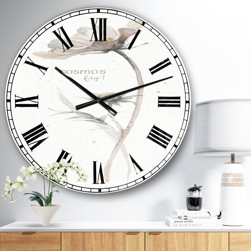 A Country Weekend VII No Border - Horloge murale traditionnelle, Petit