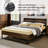 Industrial Style King Bed