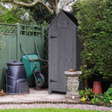 Fir 5.9 ft. W x 2.5 ft. D Solid Wood Storage Shed