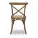Kingery Solid Elm Wood Cross Back Side Chair