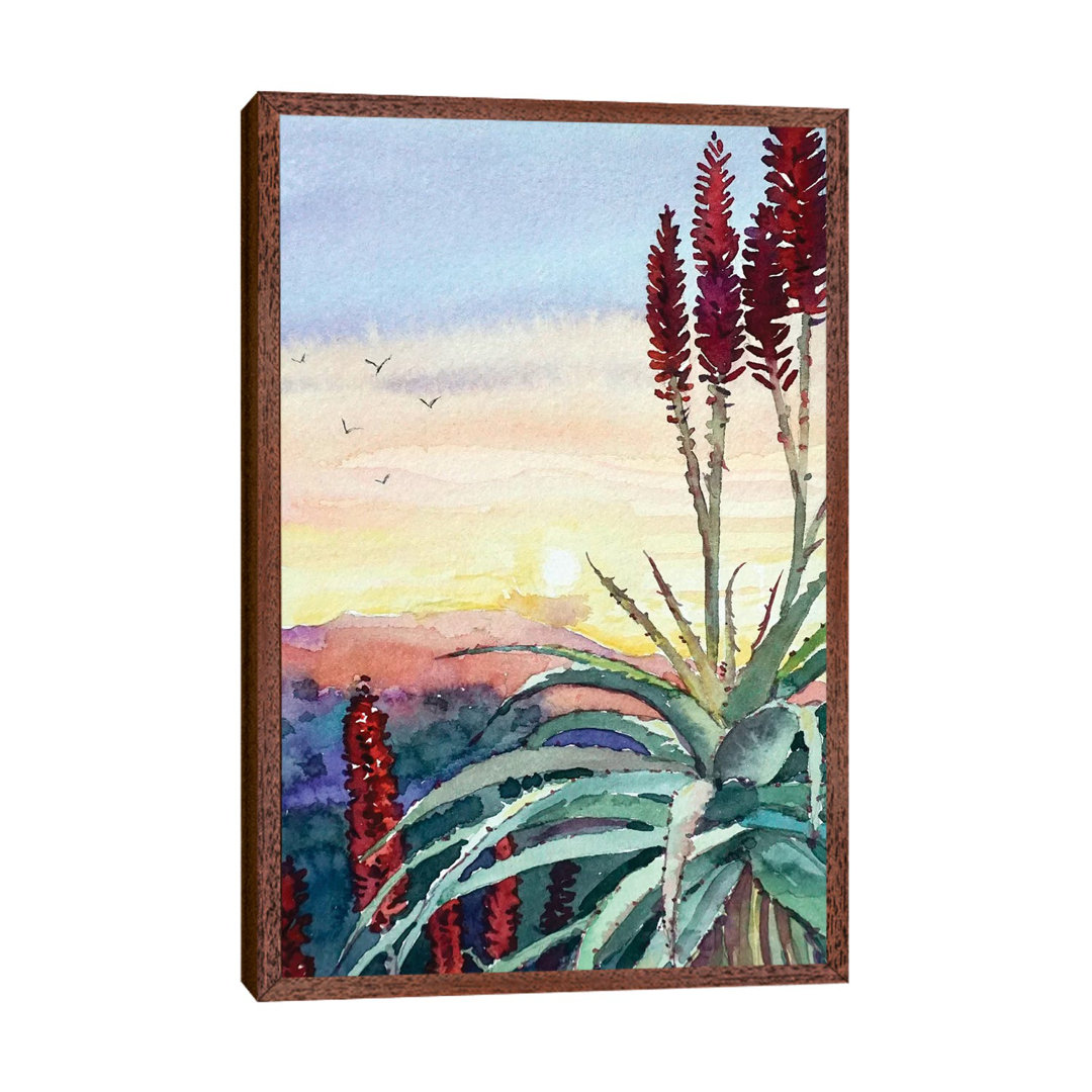 Topanga Sunset #4 by Luisa Millicent - Painting on Canvas