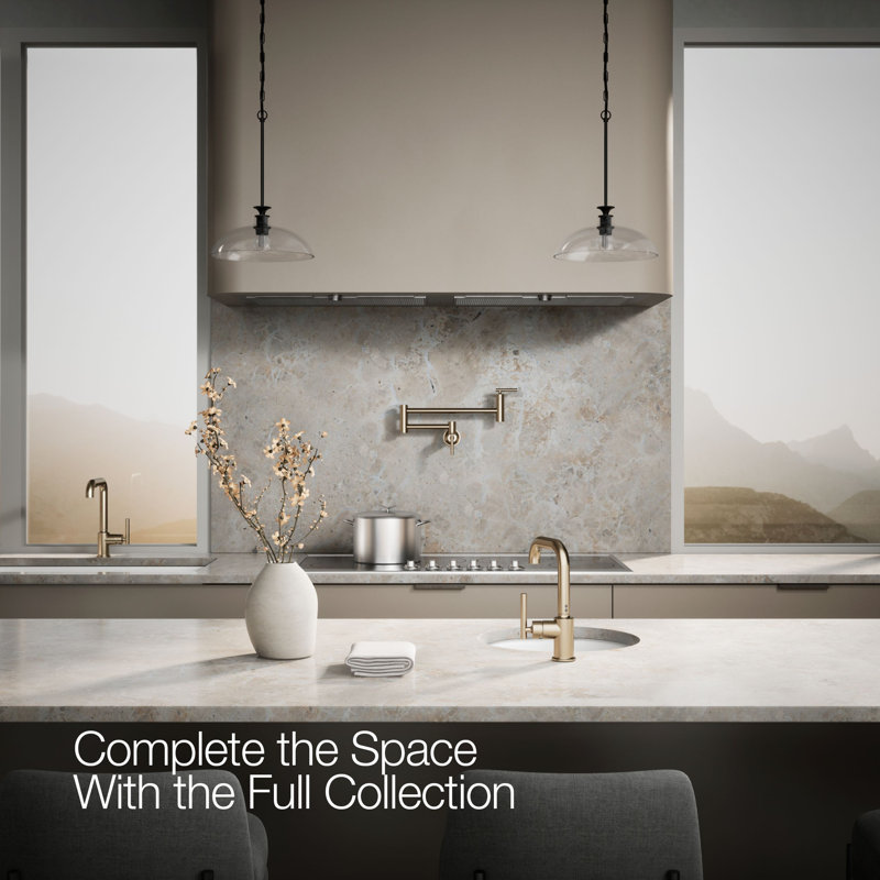 Purist® Bar Faucet with Accessories, Brushed Bronze