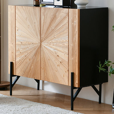 Modern Burlywood Solid wood Shoe Storage