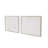 Wood Dimensional Wavy Textured Panel Abstract Cream Wall Decor Set-309122076-309122077