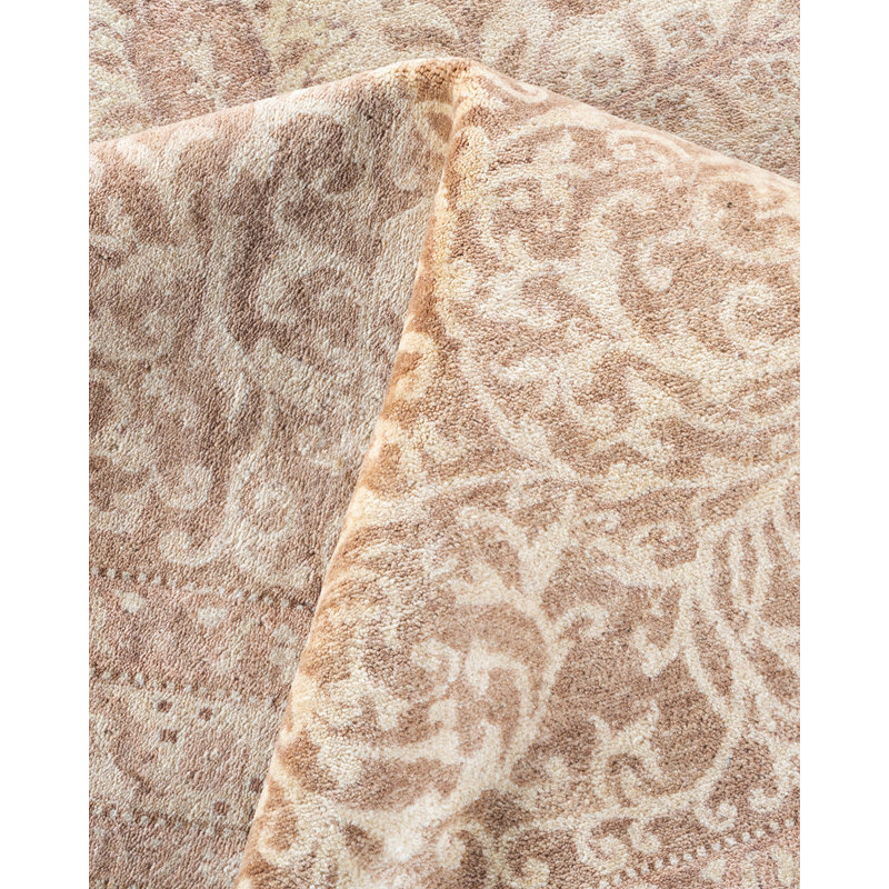 Classic One-of-a-Kind 9' 6" X 11' 5" Hand Knotted Area Rug