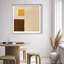 Oliver Gal Desert Cubism I Abstract - Luxury Shadowbox Framed Wall Art-508805533-508805534