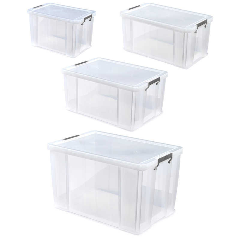 Whitefurze Polyethylene Plastic Underbed Storage