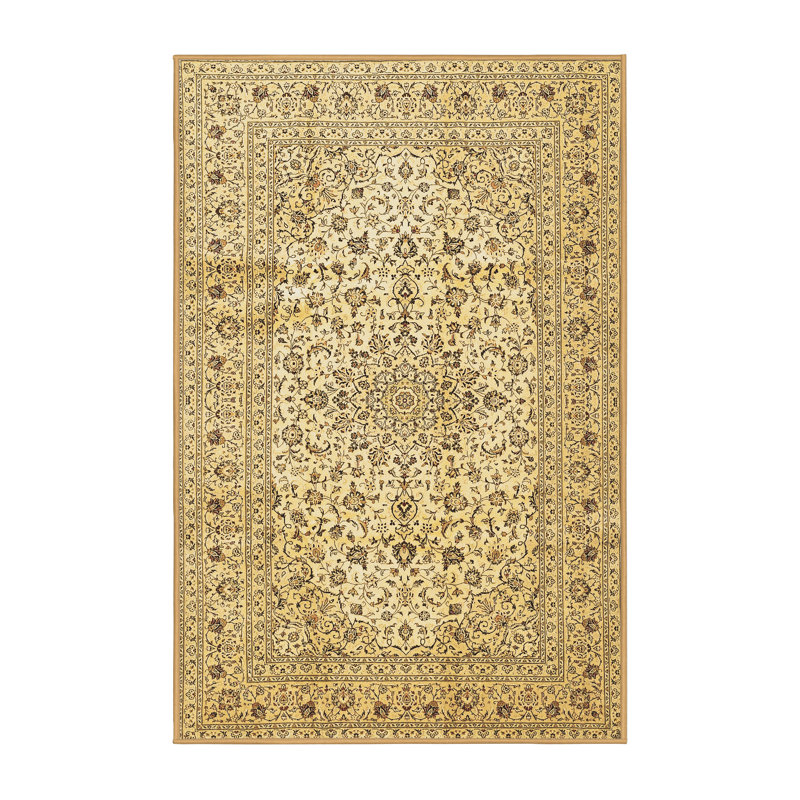Lujean Performance Oriental Indoor Rug, Rectangle 8' x 10'