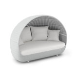 Lagoon Twin Metal Daybed with Mattress