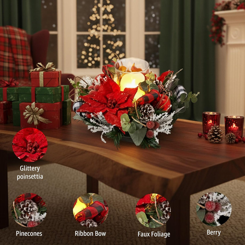 Hurricane de table en verre 7,5 po