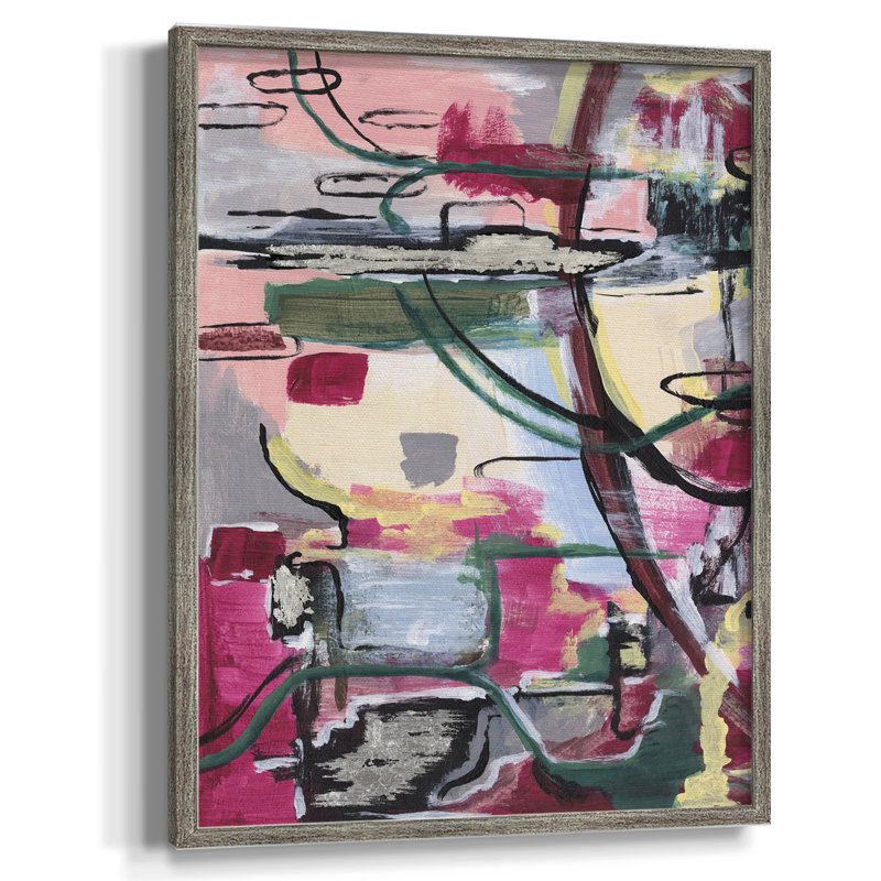 Multiple Wavelengths I Framed Print - Solid Wood, 11" H x 9" W