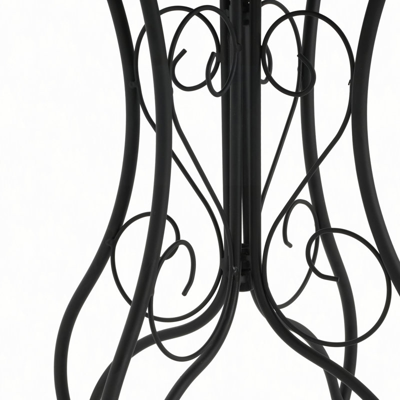Round Ceramic Outdoor Side Table