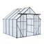 Base surélevée en polycarbonate à double porte 8X8 pi
