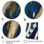 «Essential Blue Abstract Minimal Wave», reproduction d'art abstrait-1411096369-1411096332