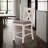Kaissar Solid Wood Counter Stool