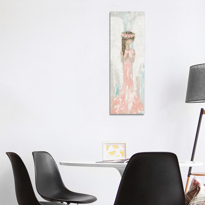 Praying Angel by Ashley Bradley - Panoramic Print on Canvas, Wrapped Canvas, 121.92 cm H x 40.64 cm W x 1.91 cm D