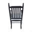 Chaise berçante en bois, sans tapis-1106722349