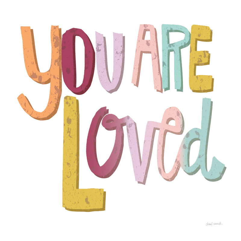 You Are L aimé - blanc, H 30 po x l 30 po, Oui, Cadre simple érable érable