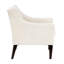 Chaise beige contemporaine avec structure en contreplaqué et tissu de revêtement texturé-242813956