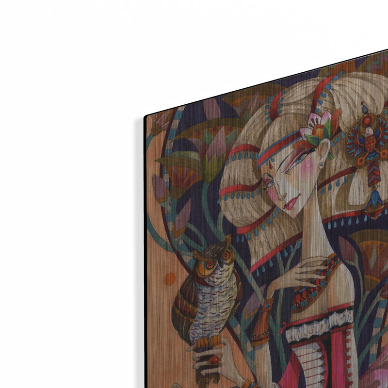Art mural en métal 24 po x 36 po Latitude Cle®, H 16 po x l 12 po