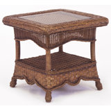 Stowell Solid Wood Top End Table