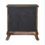Table de chevet 3 tiroirs Sabol en cerisier