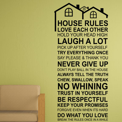 Non-Wall Damaging Wall Decal