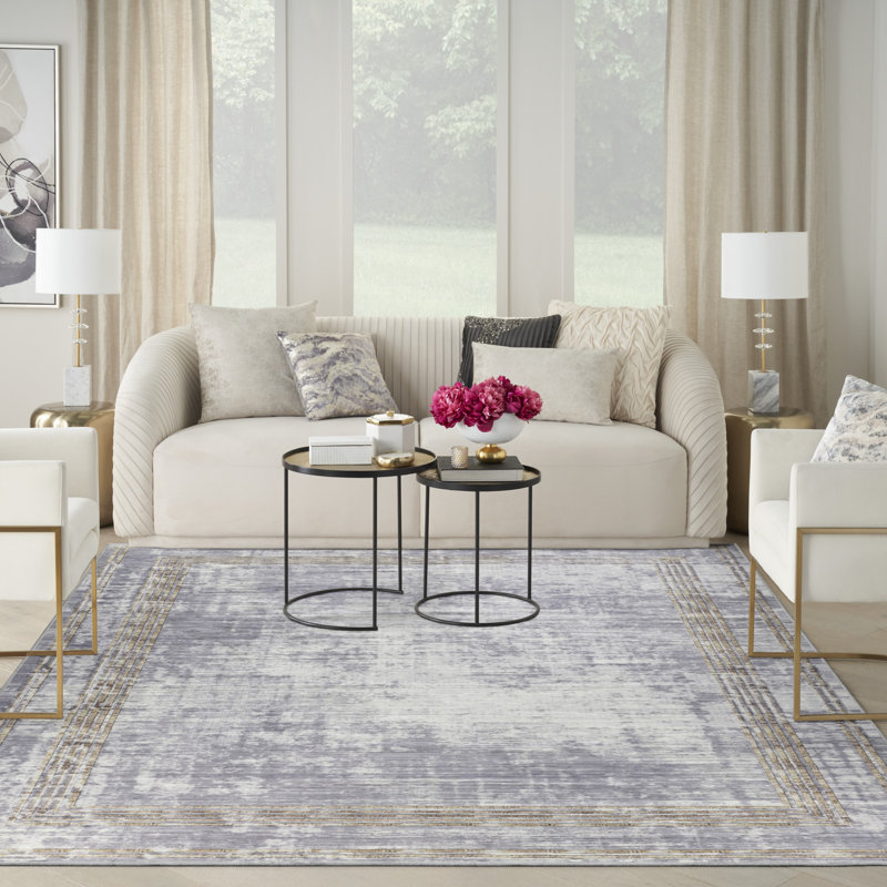 Dublin Daydream Machine Washable Area Rug, Rectangle 9'2" x 12'