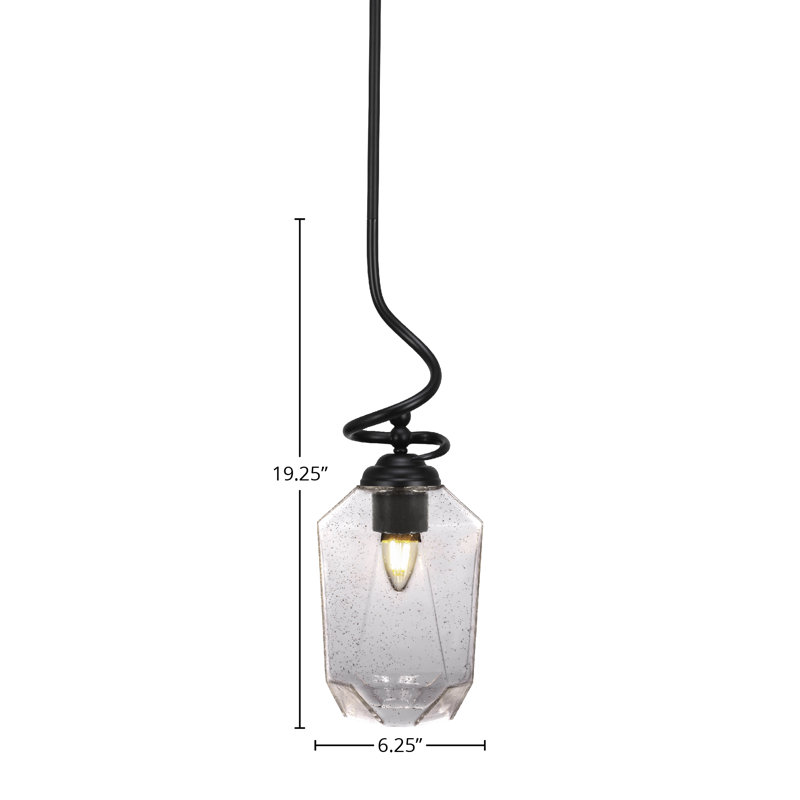 Luminaire suspendu Capri Capri, Métal noir