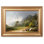 «Passing Shower on a Spring Af après-midi» par Hiroshi Yoshida, format encadré: 30 x 22 pouces, format de l'image: 16 x 24 pouces, reproductions d'art dans le cadre doré The World Classic, art mural pour la décoration intérieure