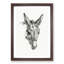 The Sketch of a Donkey by Jean Bernard - Picture Frame Drawing Print-55640185-55640184
