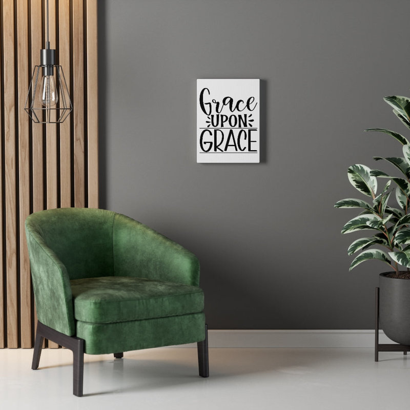 Grace Upon Grace - Wrapped Canvas Print, 61cm H x 46cm W