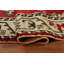 Tapis rouge rouge en laine Anatolian fait à la main 4 x 10