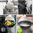 LIGHTSMAX Stainless Steel Salad Spinner