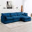 Redenius 4-Piece 112'' Upholstered L-Shape Sectional-1169641727