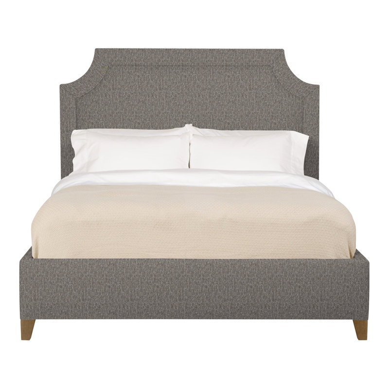 Audrey/Asher Solid Wood Bed, Ian Haze, No, Hampton